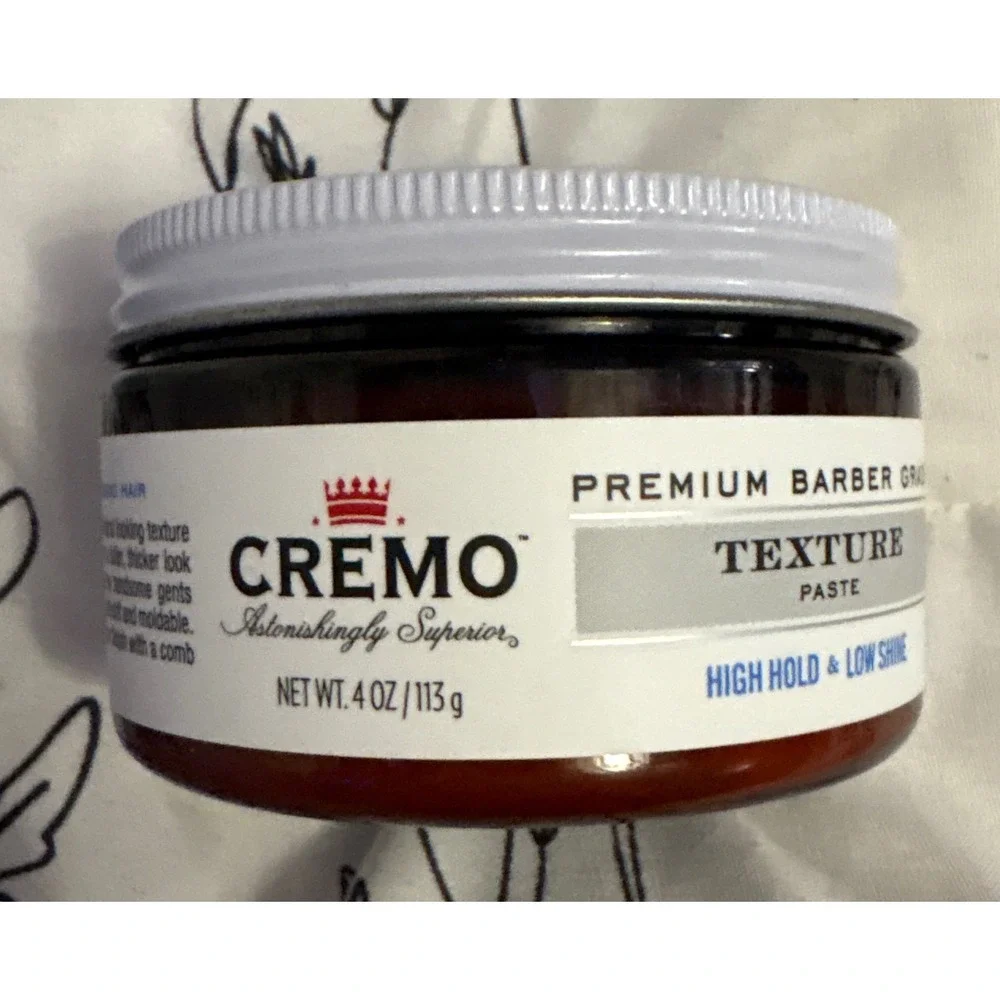 NEW Cremo High Hold Low Shine Hair Styling Thickening‎ Paste